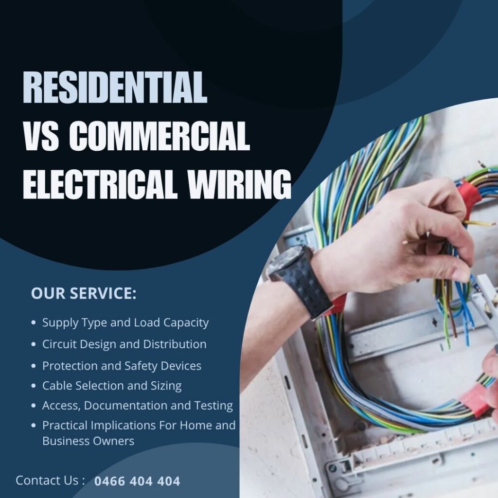 Differences Between Residential and Commercial Electrical Wiring